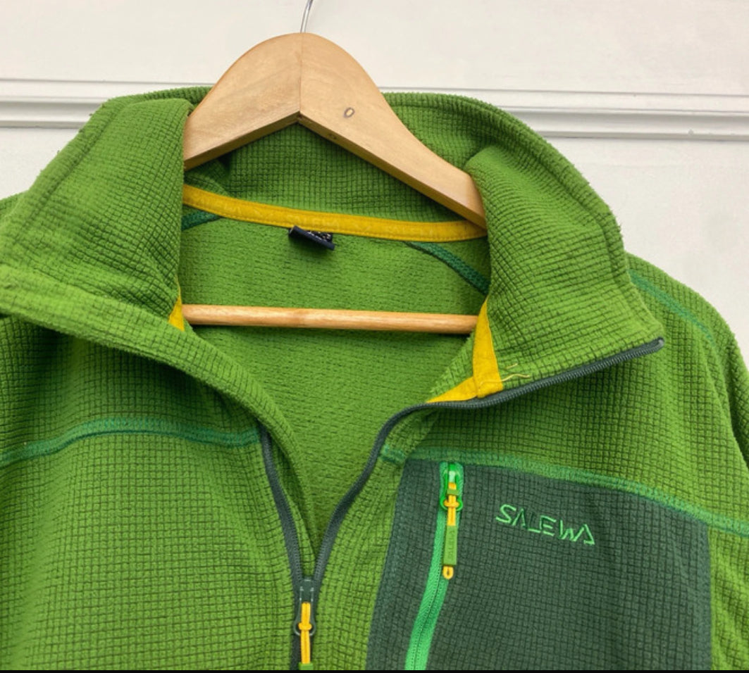 Fleece Pullover von Salewa (XL /XXL Herren) Sweatshirt Polarlite grün