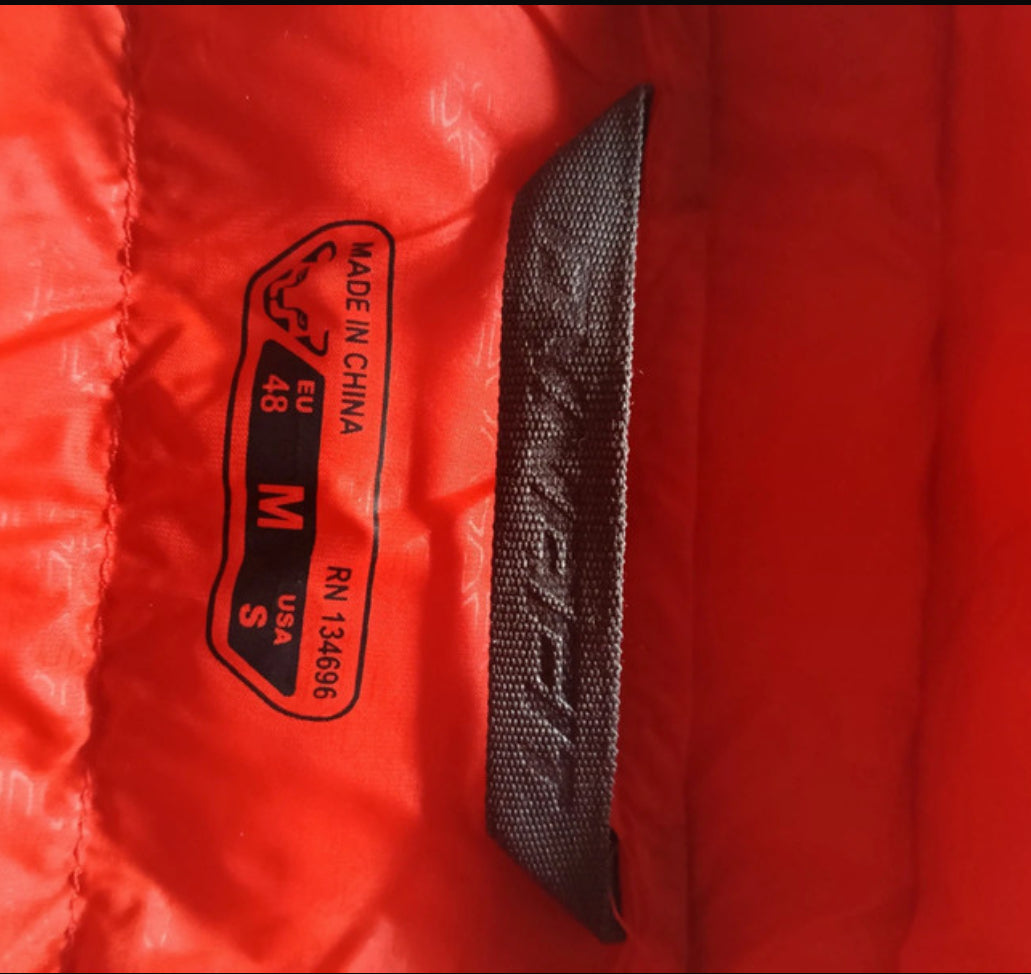 Isolation Jacke von Dynafit (M Herren) Kunstdaunen wasserabweisend orange