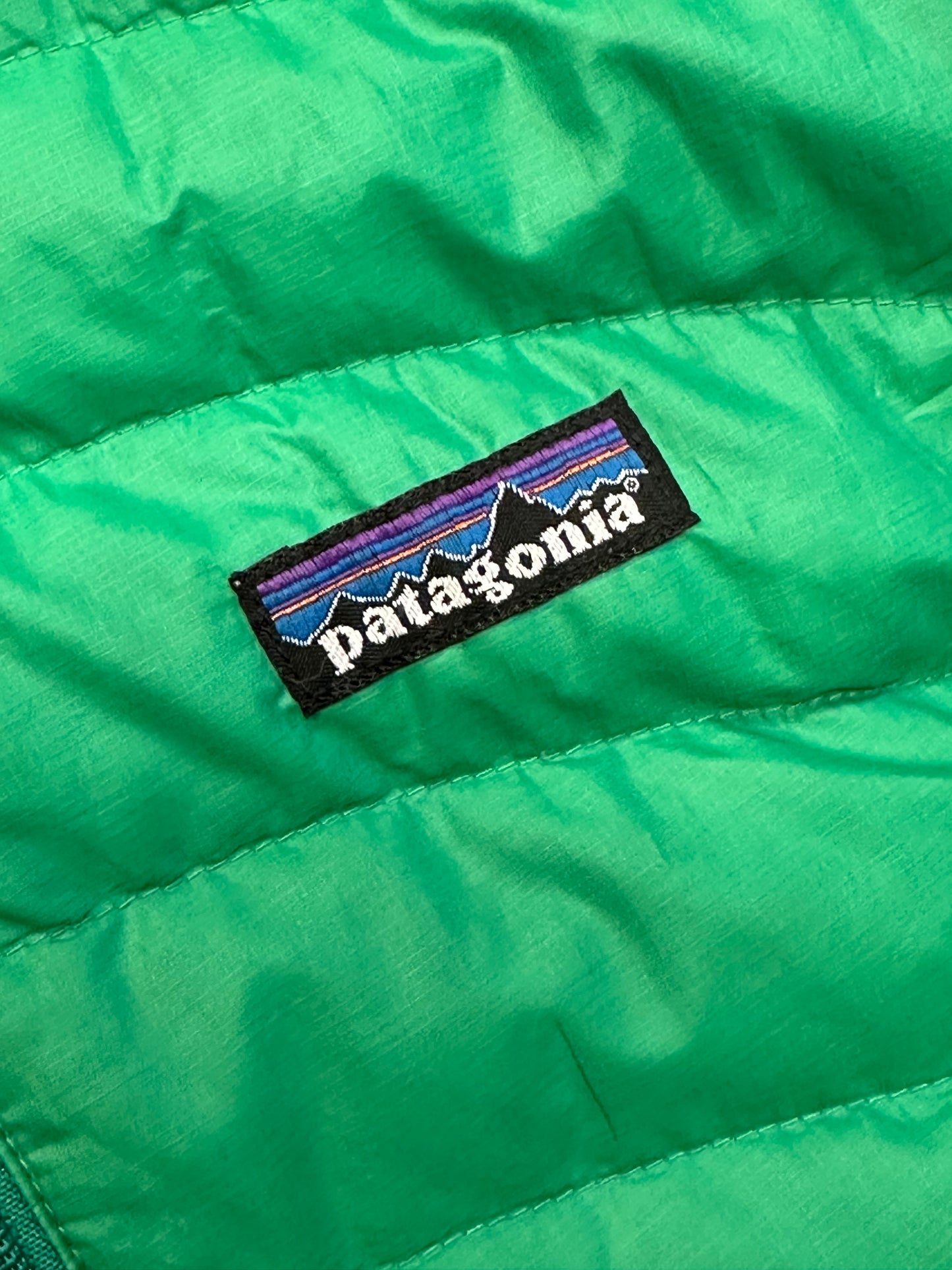 Patagonia Daunen Jacke (S Damen) Isolations Midlayer türkis grün
