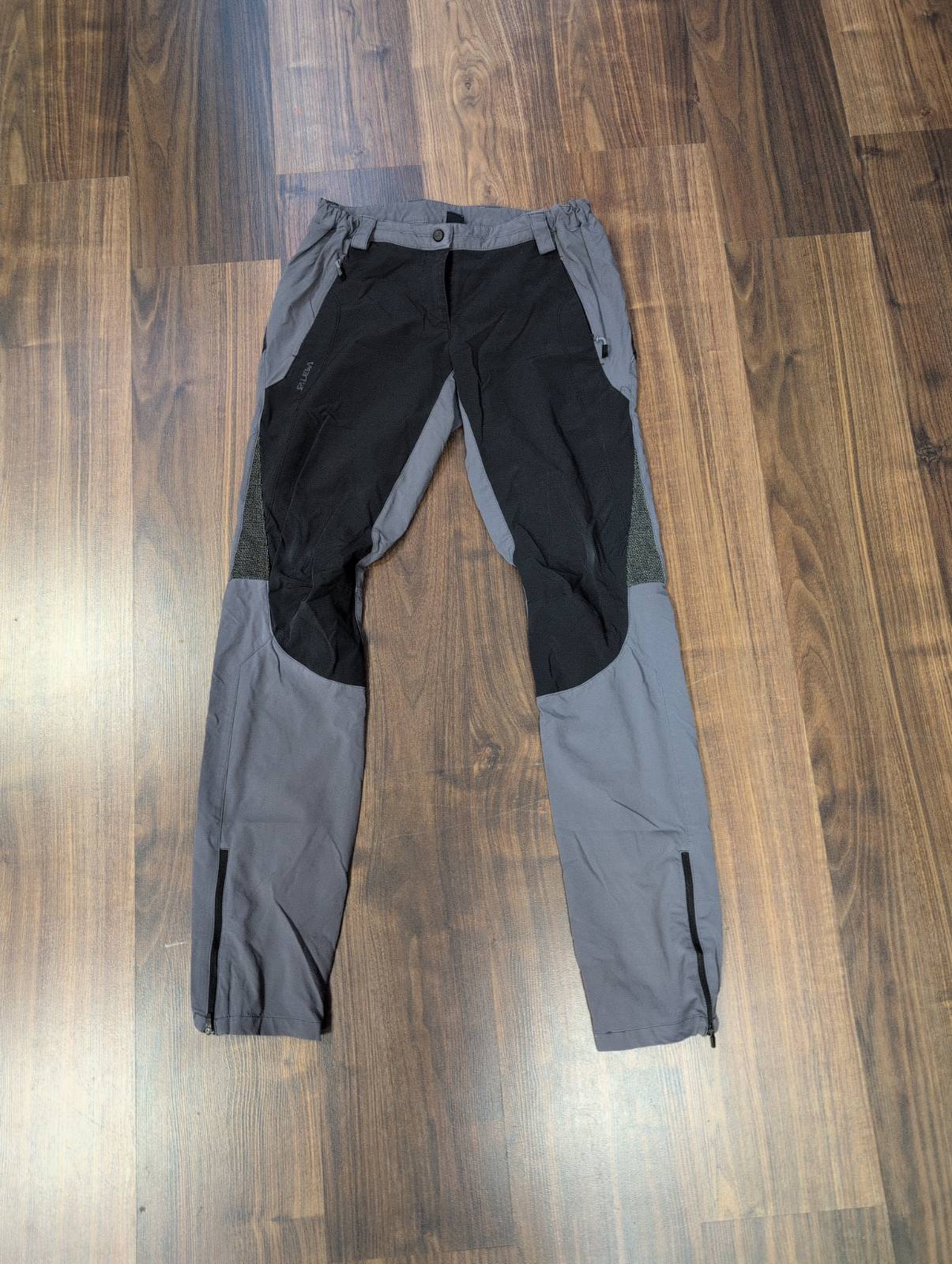 Leichte Softshell Hose von Salewa (M Damen) Kletterhose grau