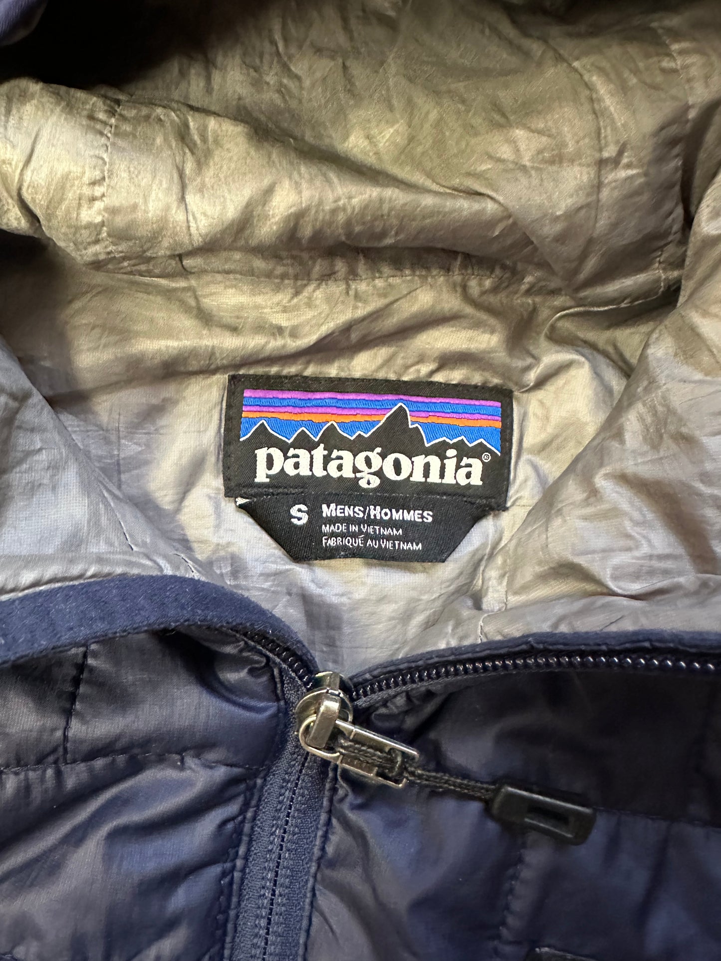 Patagonia Jacke Nano Puff Isolation (S Herren) marineblau