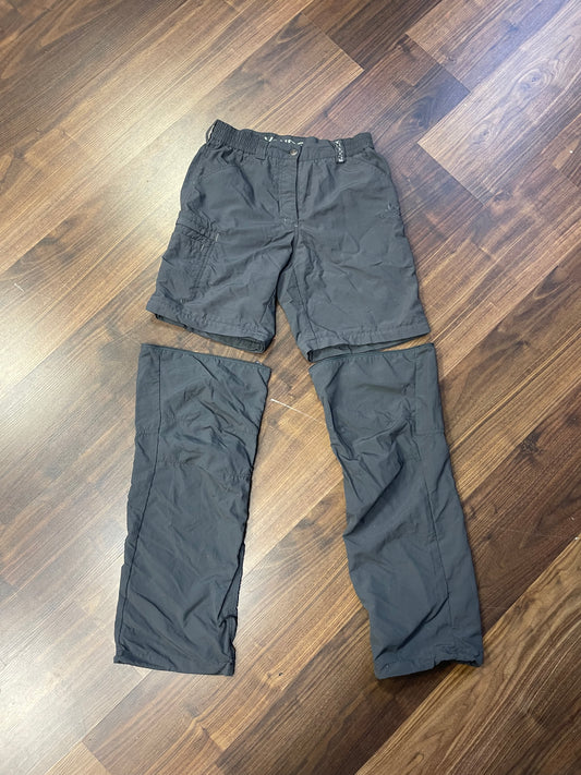 Zip Off Hose von Vaude (Damen S /36 ) 2in1 Trekkinghose grau