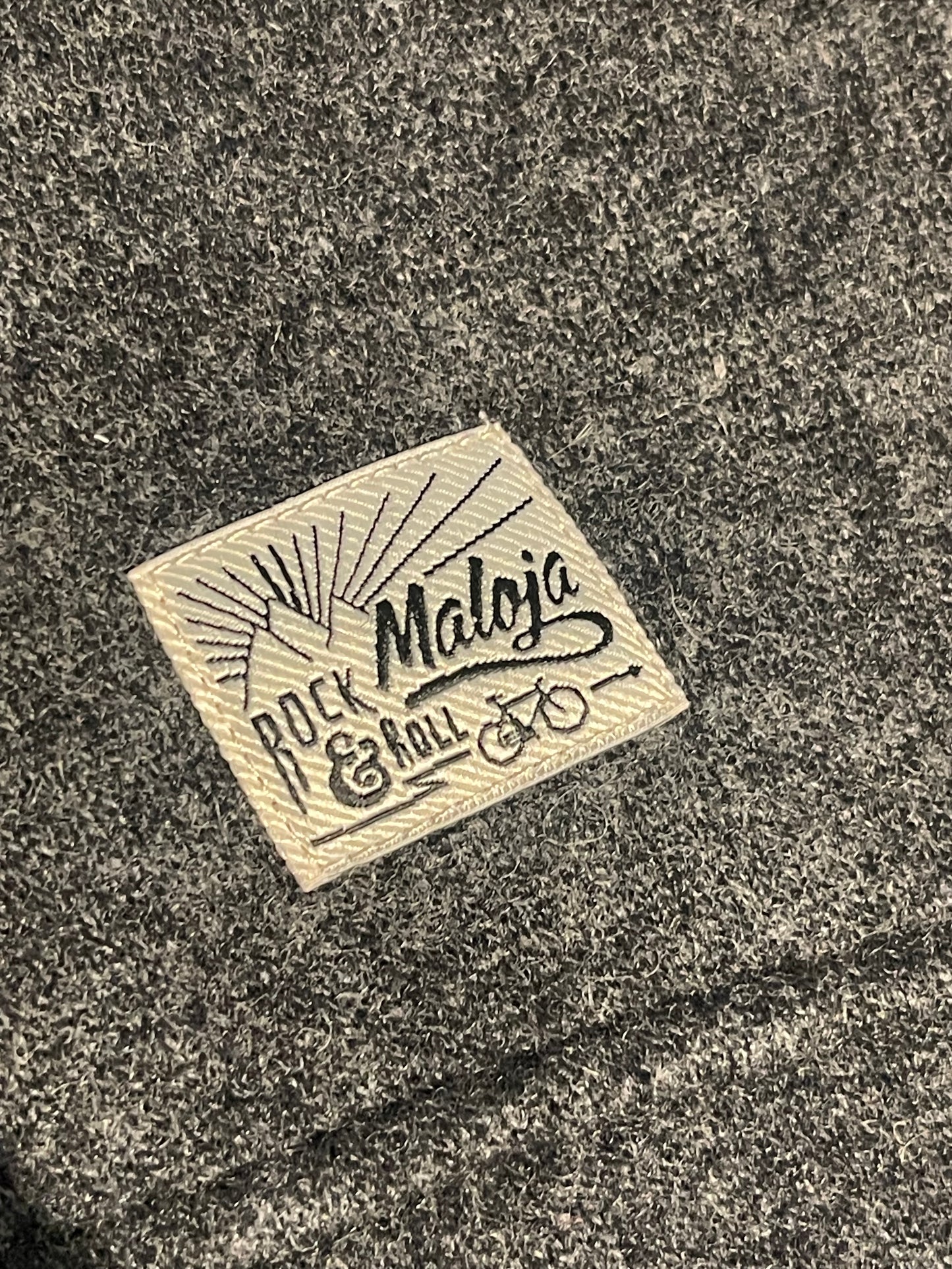 Jacke von Maloja aus Wolle (S Herren /M-L Damen) grau