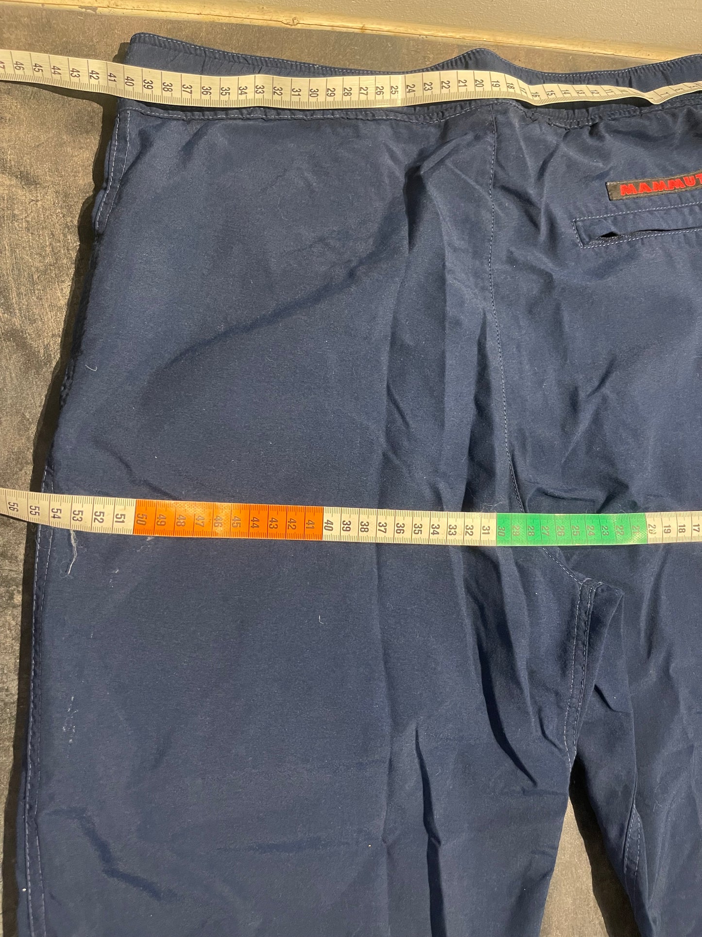 Trekking / Kletter Hose von Mammut (M Herren) blau