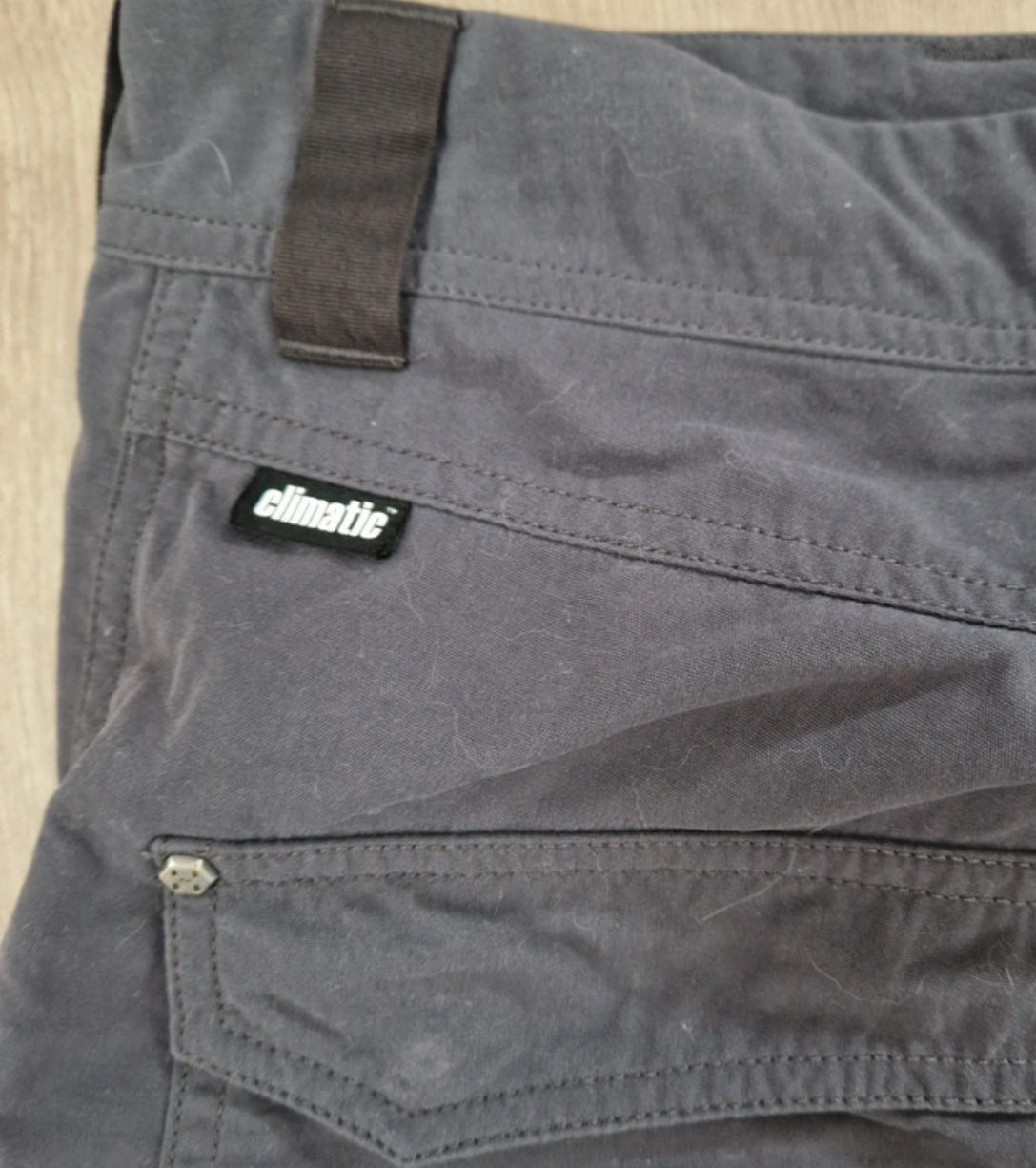 Robuste Trekking Hose von Haglöfs (S Herren) Climatic grau