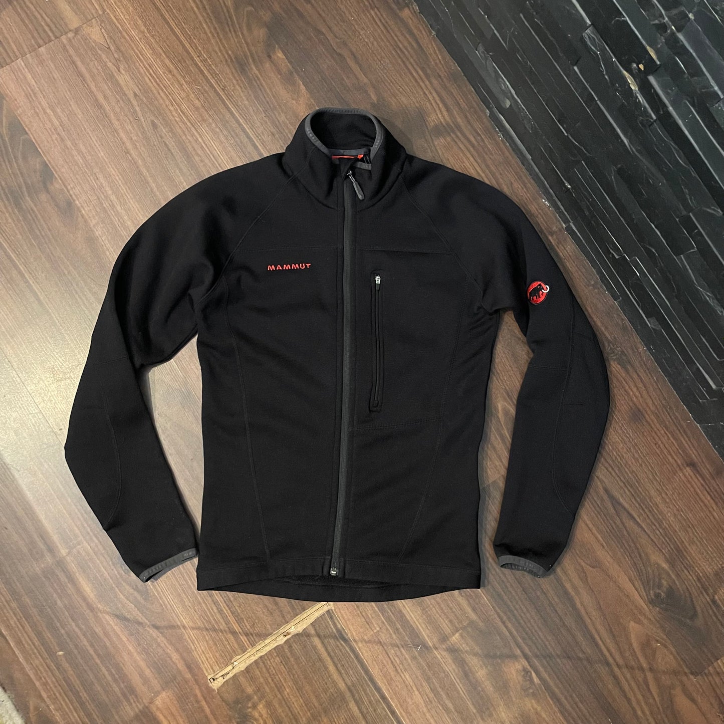 Fleece Jacke von Mammut (S Herren) Zipper Sweatshirt Polartec schwarz