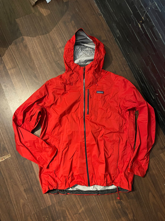 Regen Jacke von Patagonia (XXL Herren) Torrent Shell rot - wanderlich.com