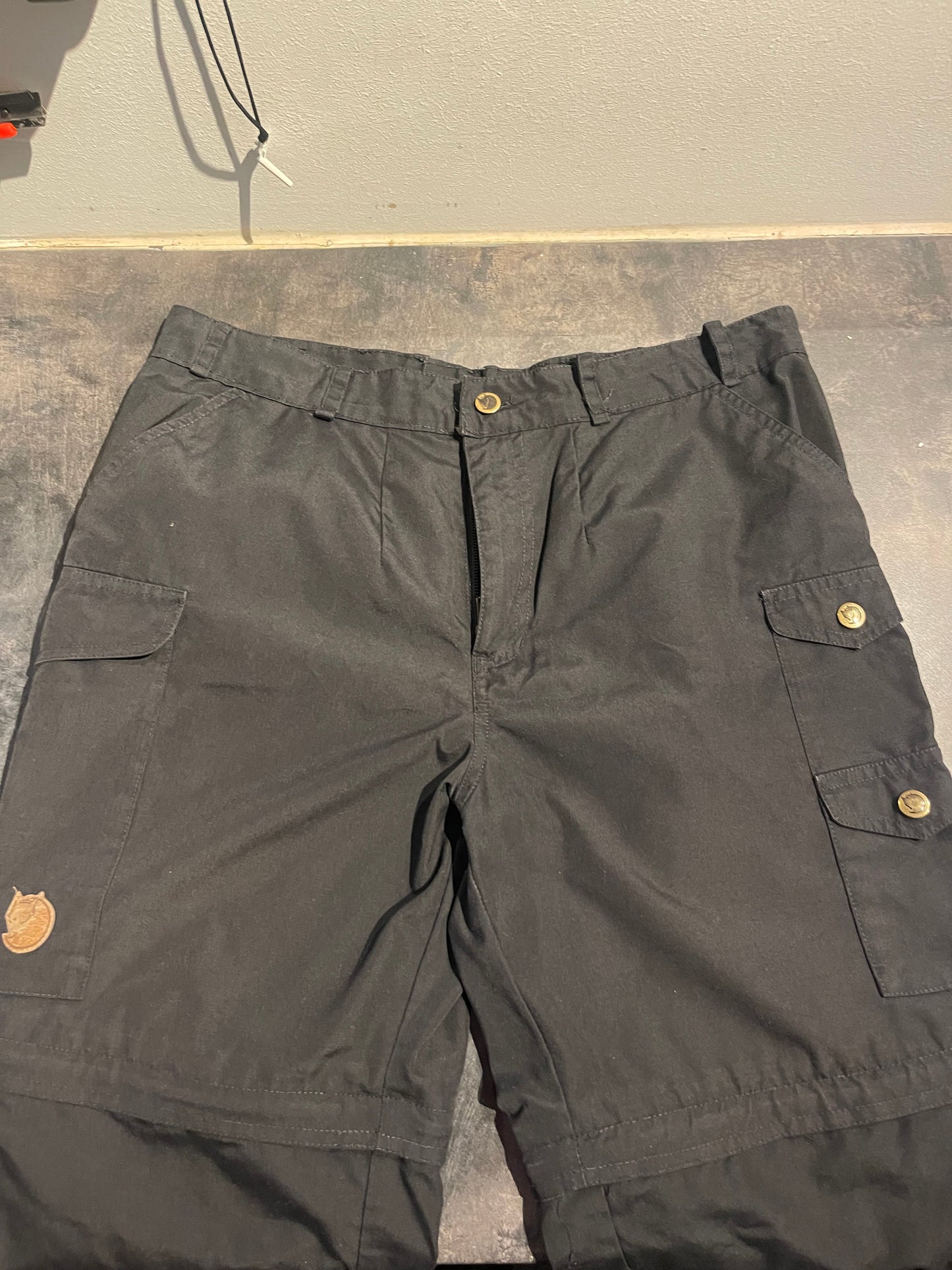 Zip-off Hose von Fjällräven (L Damen) schwarz