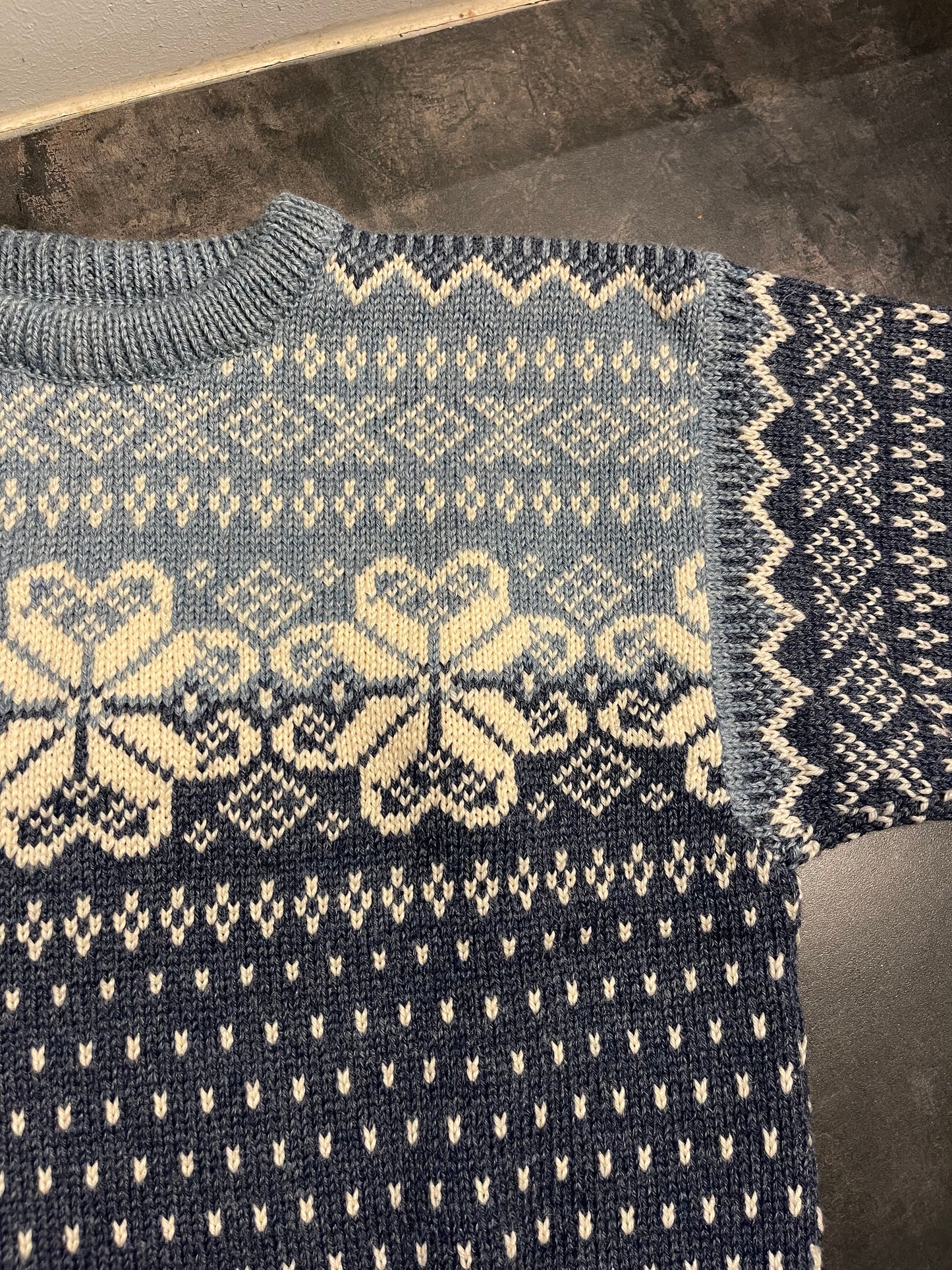 Strick Pullover von Dale of Norway (L Herren) blau