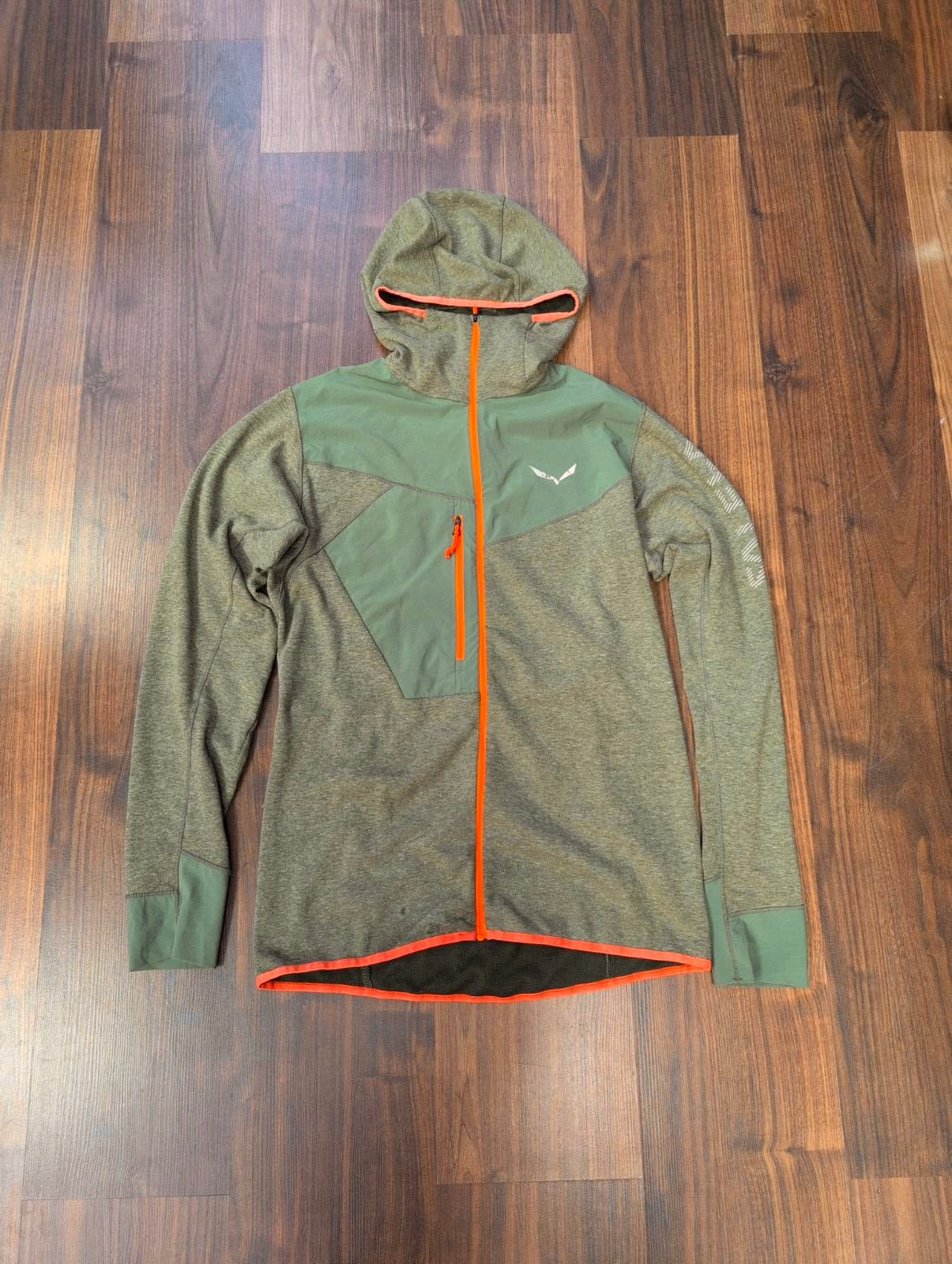 Fleece Jacke von Salewa (M Herren) Zip Hoody grün