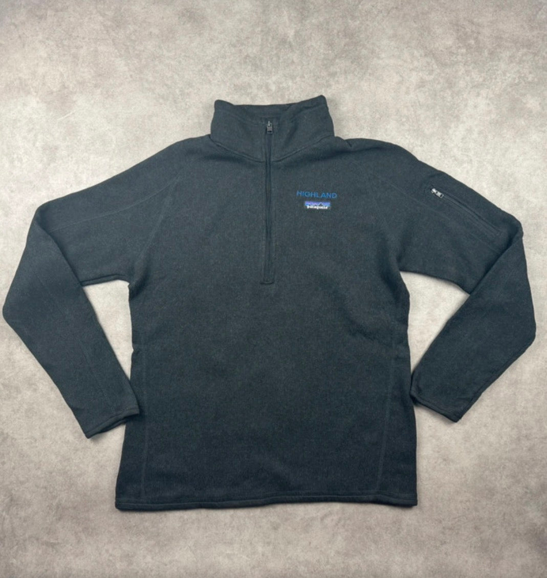 Fleece Pullover Patagonia (L Damen) Better Sweater schwarz