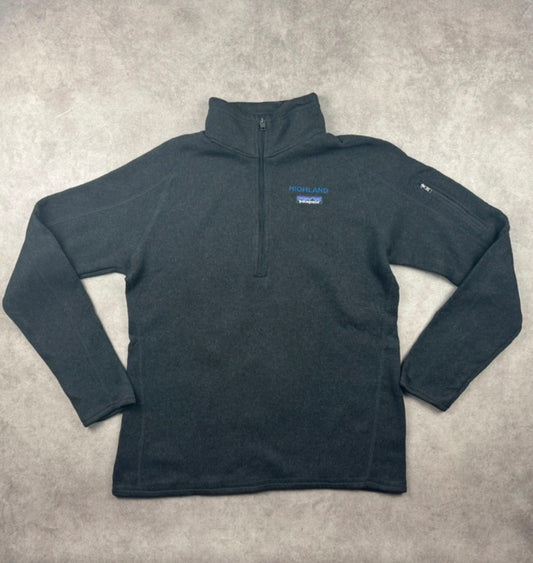 Fleece Pullover Patagonia (L Damen) Better Sweater schwarz