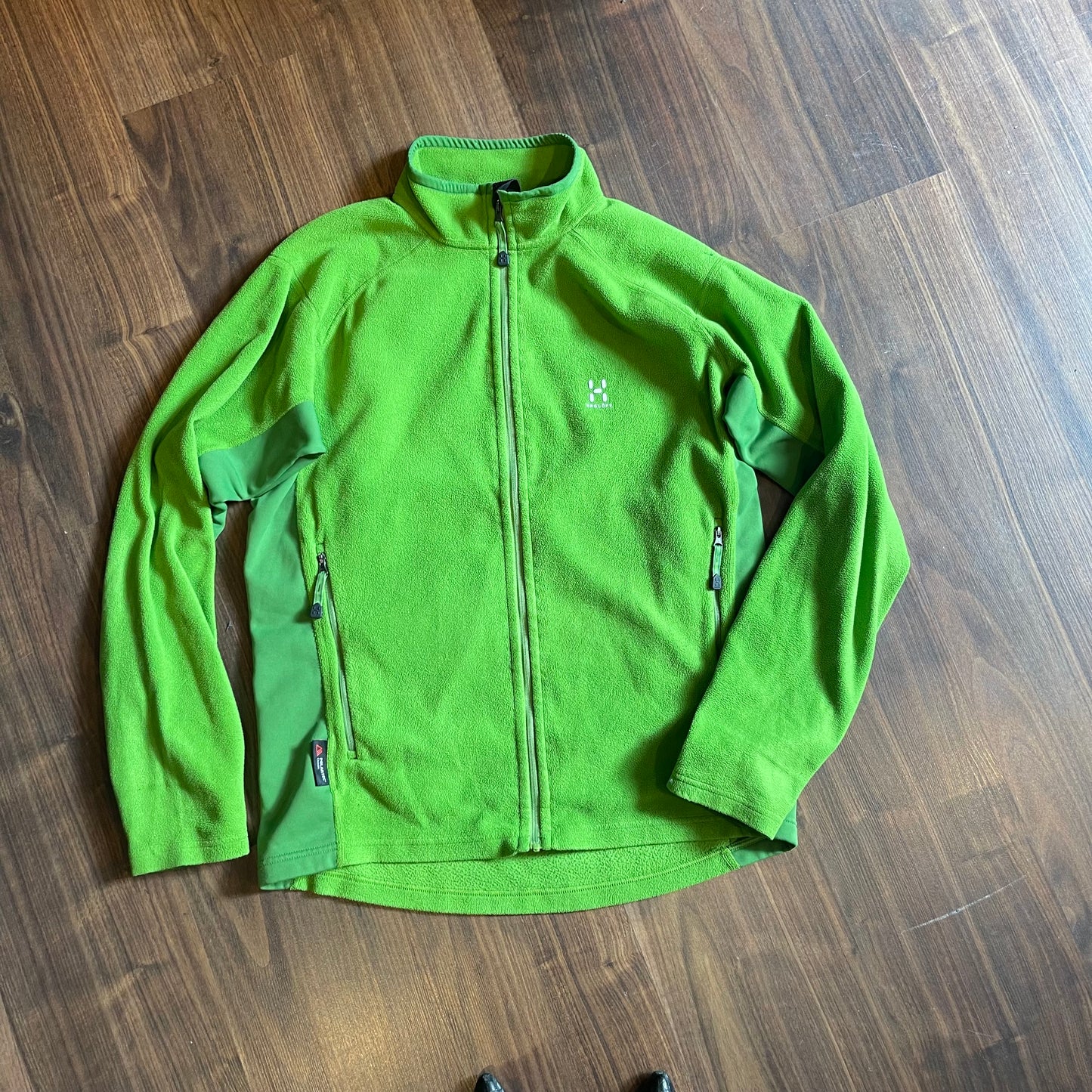 Fleece Jacke von Haglöfs (L Herren) Polartec grün
