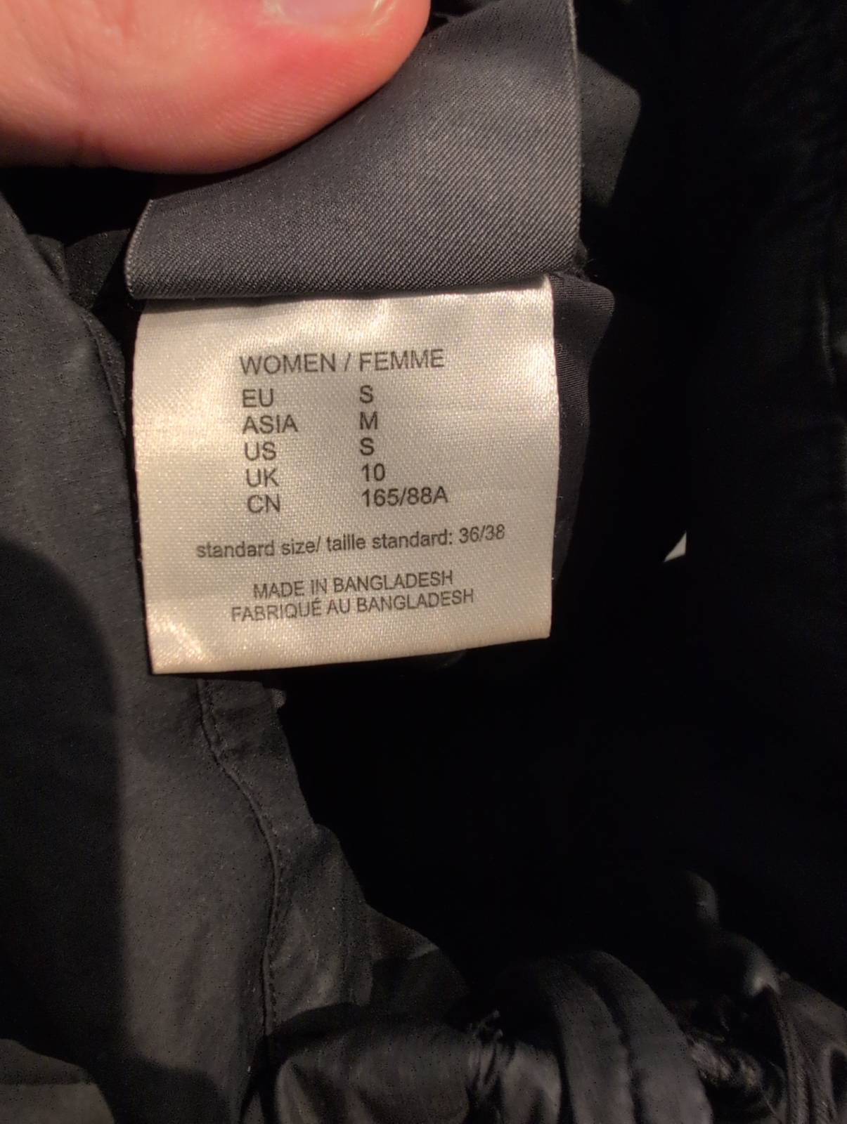 Daunen Weste von Jack Wolfskin (S Damen) schwarz