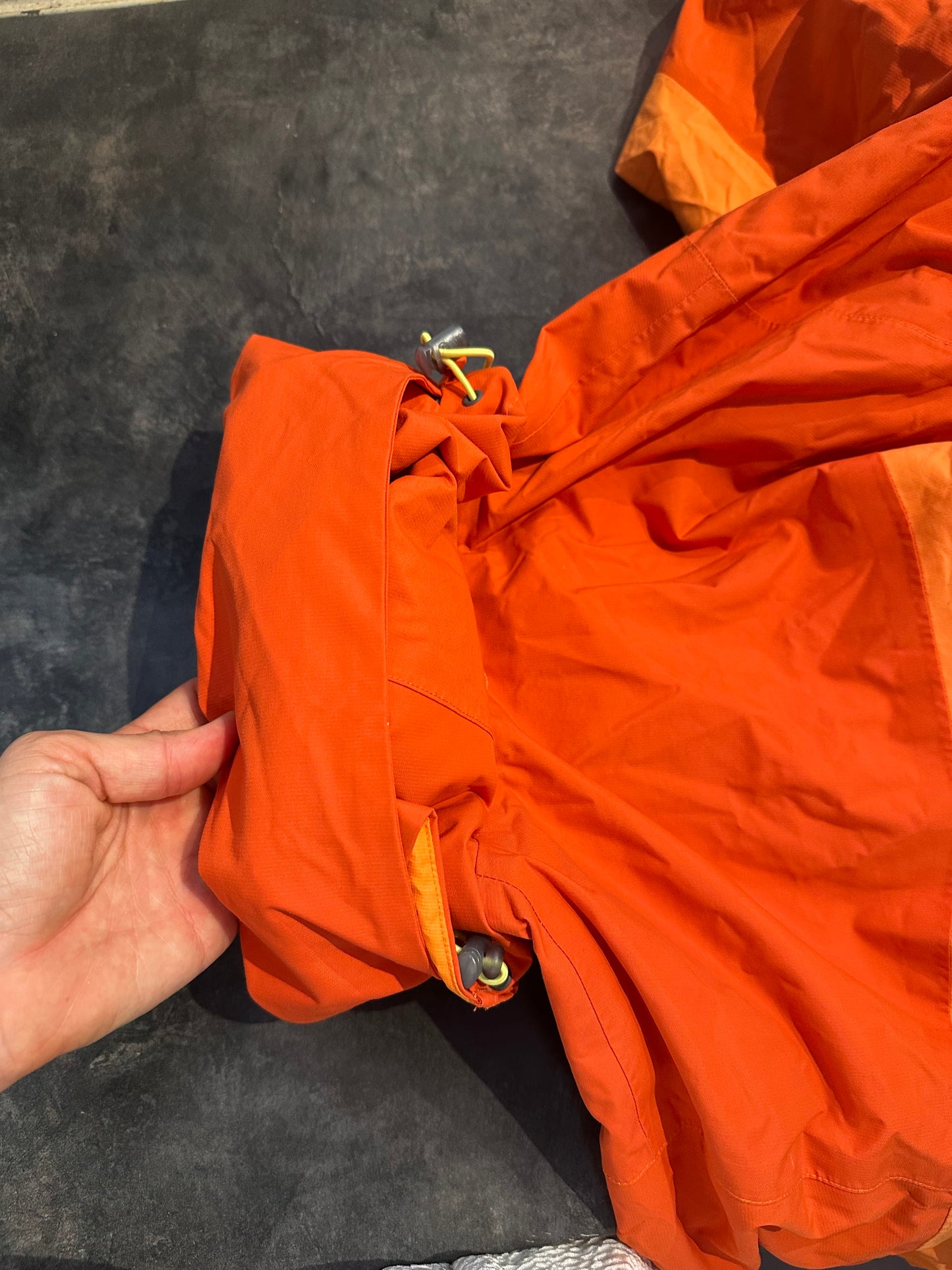 Regen Jacke von Salomon (M Damen) orange