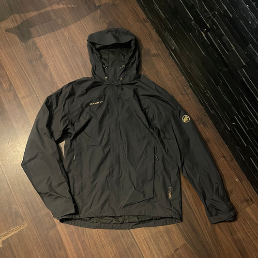Regen Jacke von Mammut (L Herren) Anthrazit mit Membran
