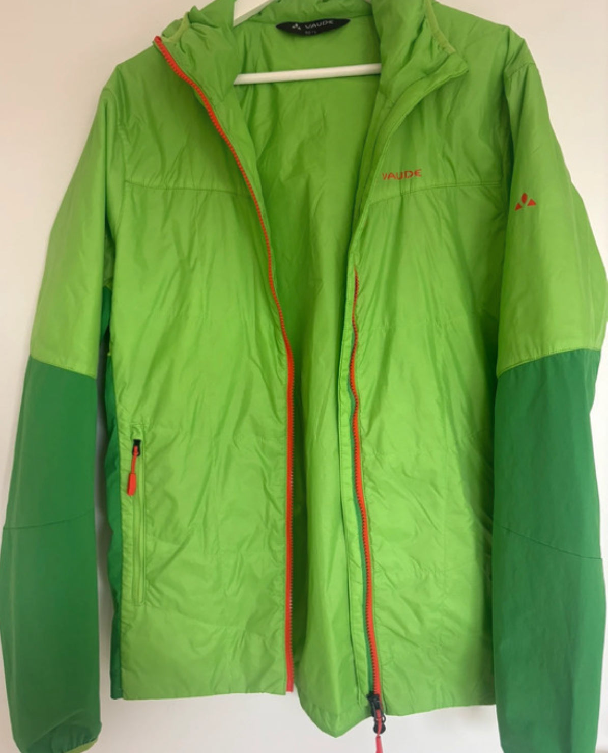 Rad Jacke von Vaude (Herren L/ 52 ) Primaloft Windproof grün