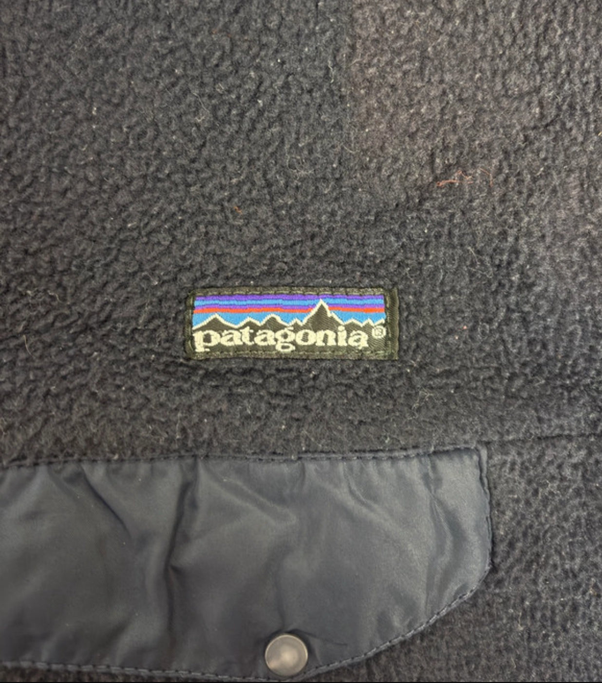 Fleece Pullover Patagonia Synchilla (L Herren) marineblau