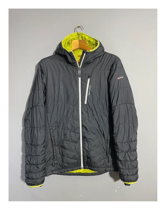 Wolle / Daunen Isolation Jacke Ortovox (L Herren) schwarz mit Kapuze