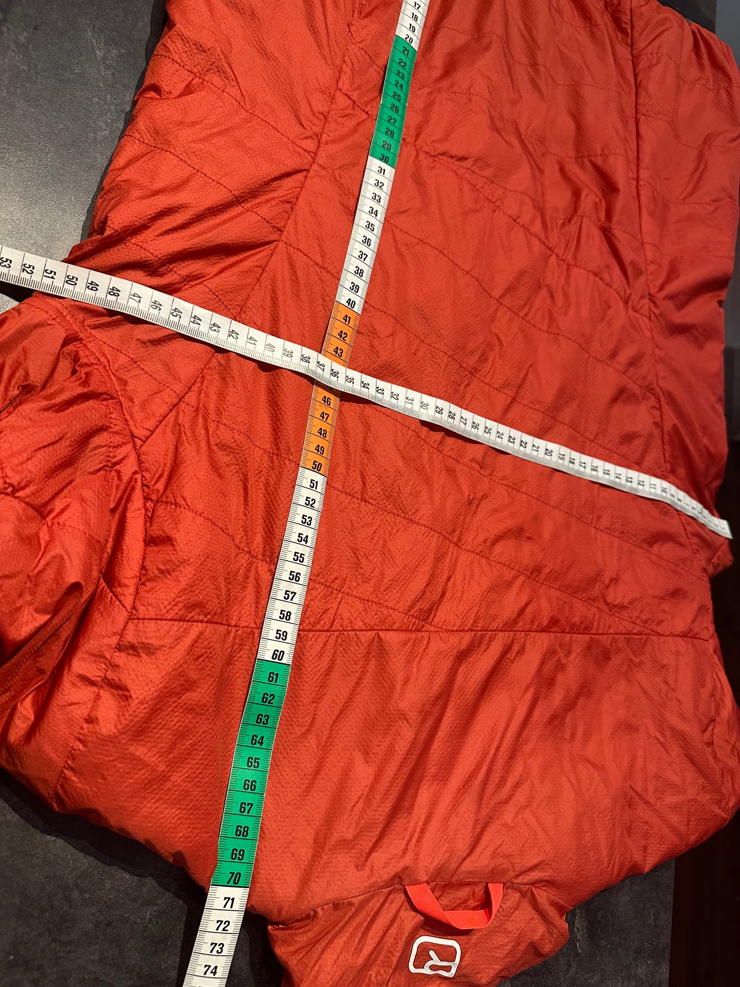 Wolle /Daunen Wende Jacke Ortovox (L Damen) Terrakotta Olive