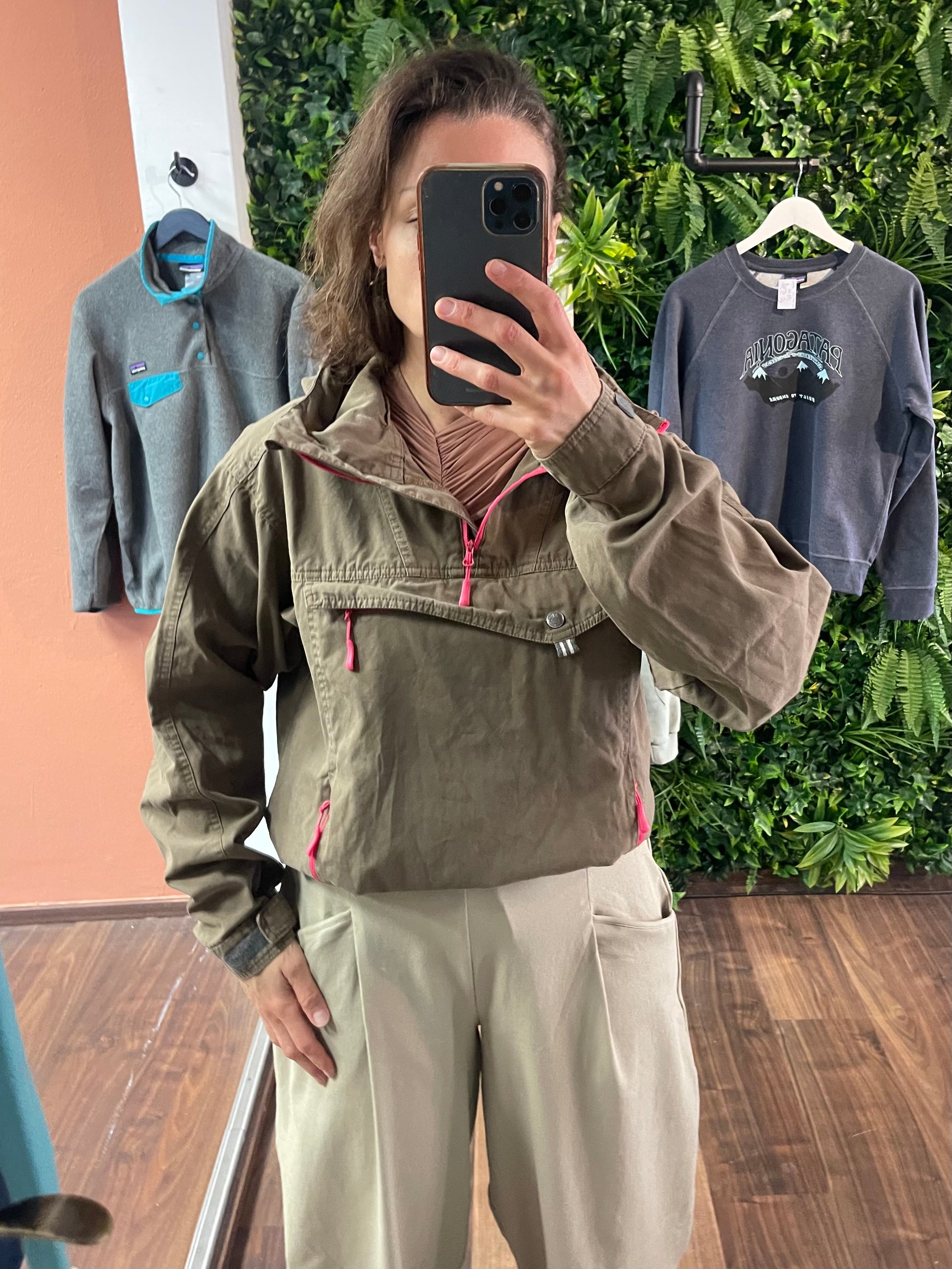 Schlupf Jacke von Norrøna (M Damen) Baumwolle wasserfest braun - wanderlich.com