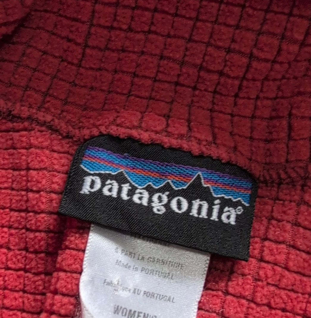 Patagonia Longsleeve R2 Regulator (M Damen) Zip Pullover Terrakotta rot