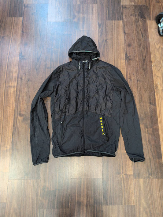Leichte Hybride Jacke von Maloja (M Herren) Primaloft schwarz - wanderlich.com