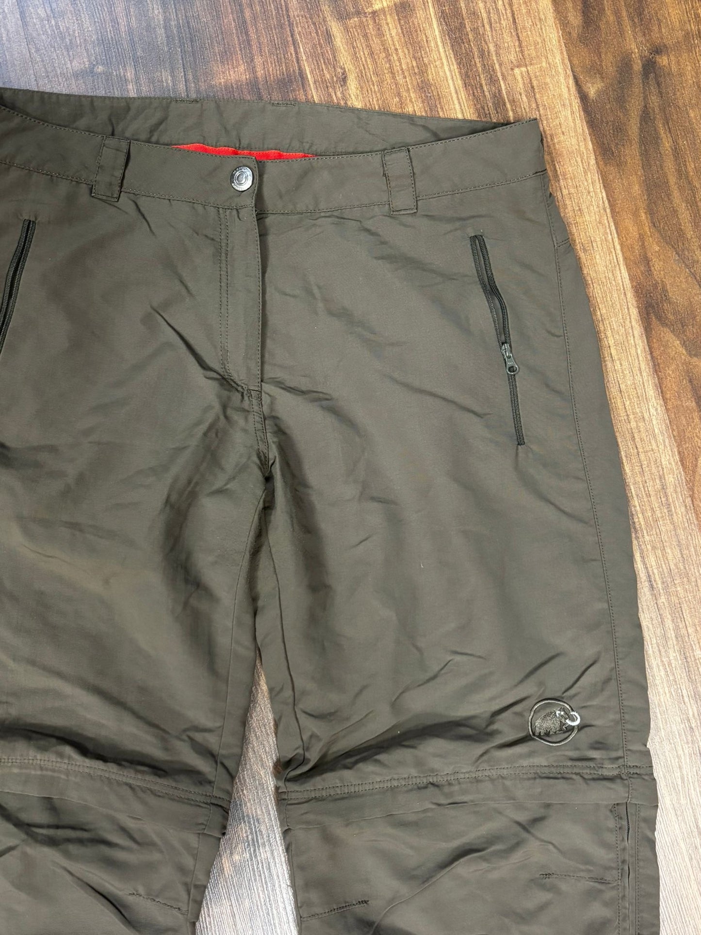 2in1 Hose von Mammut (L Damen) Zip-Off braun