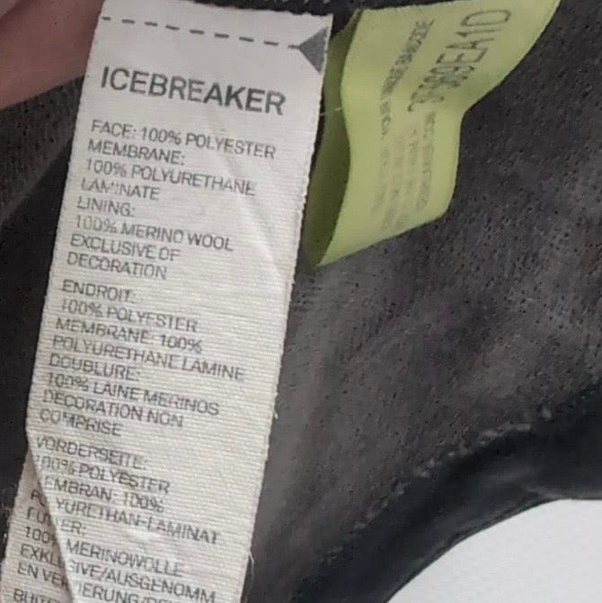 Softshell Weste von Icebreaker Merino (S Damen) türkis grau