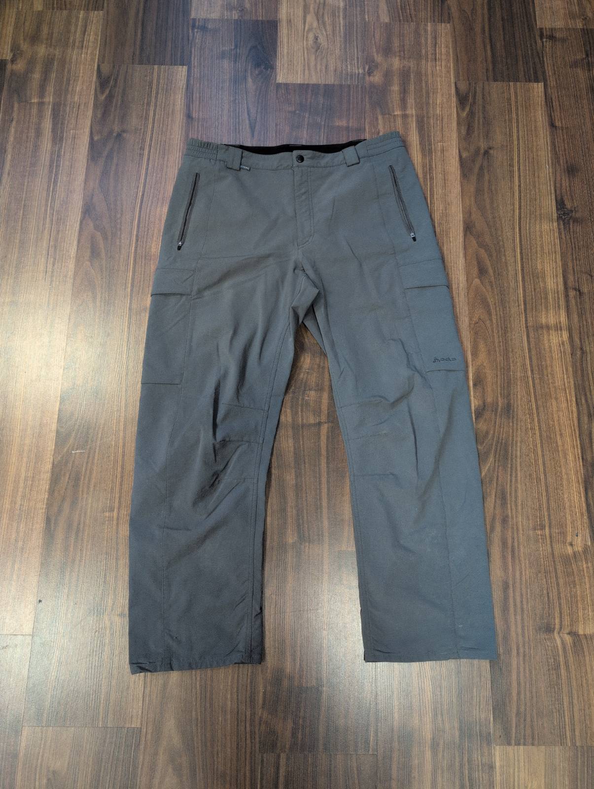 Softshell Hose von Odlo (XL Herren) Tourenhose grau - wanderlich.com