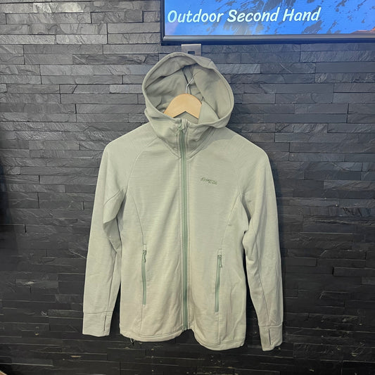 Merino Fleece Jacke Bergans of Norway (S Damen) Hoodie hellgrün