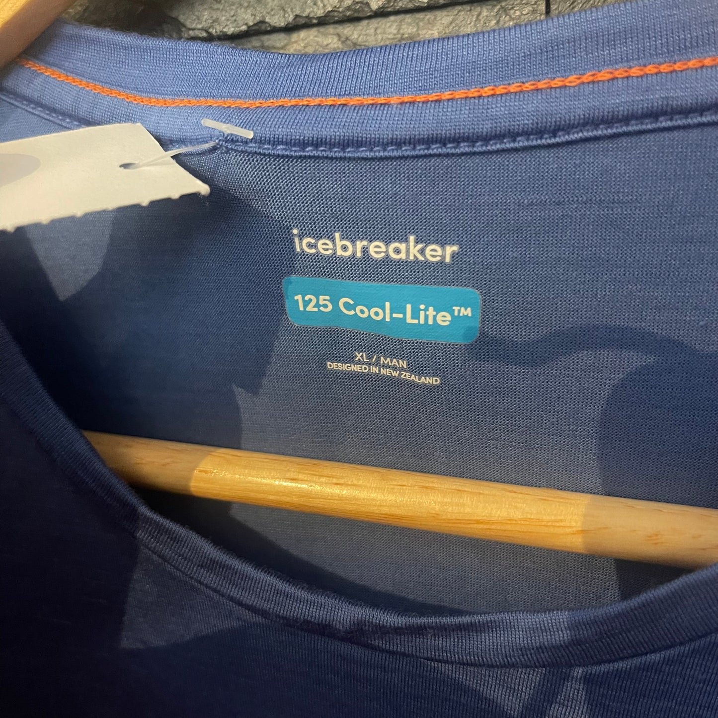 T-Shirt von Icebreaker Merino 125 Cool Lite (XL Herren) blau