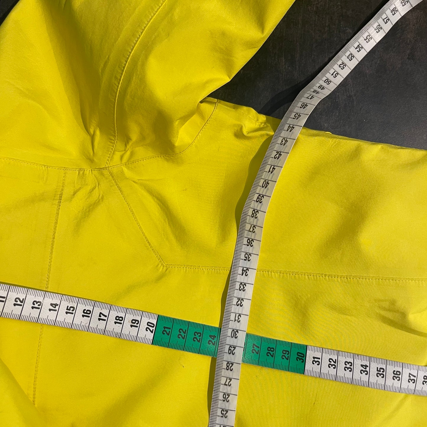 3-lagige Regen Parka von Bergans (Größe XS) Hardshell gelb