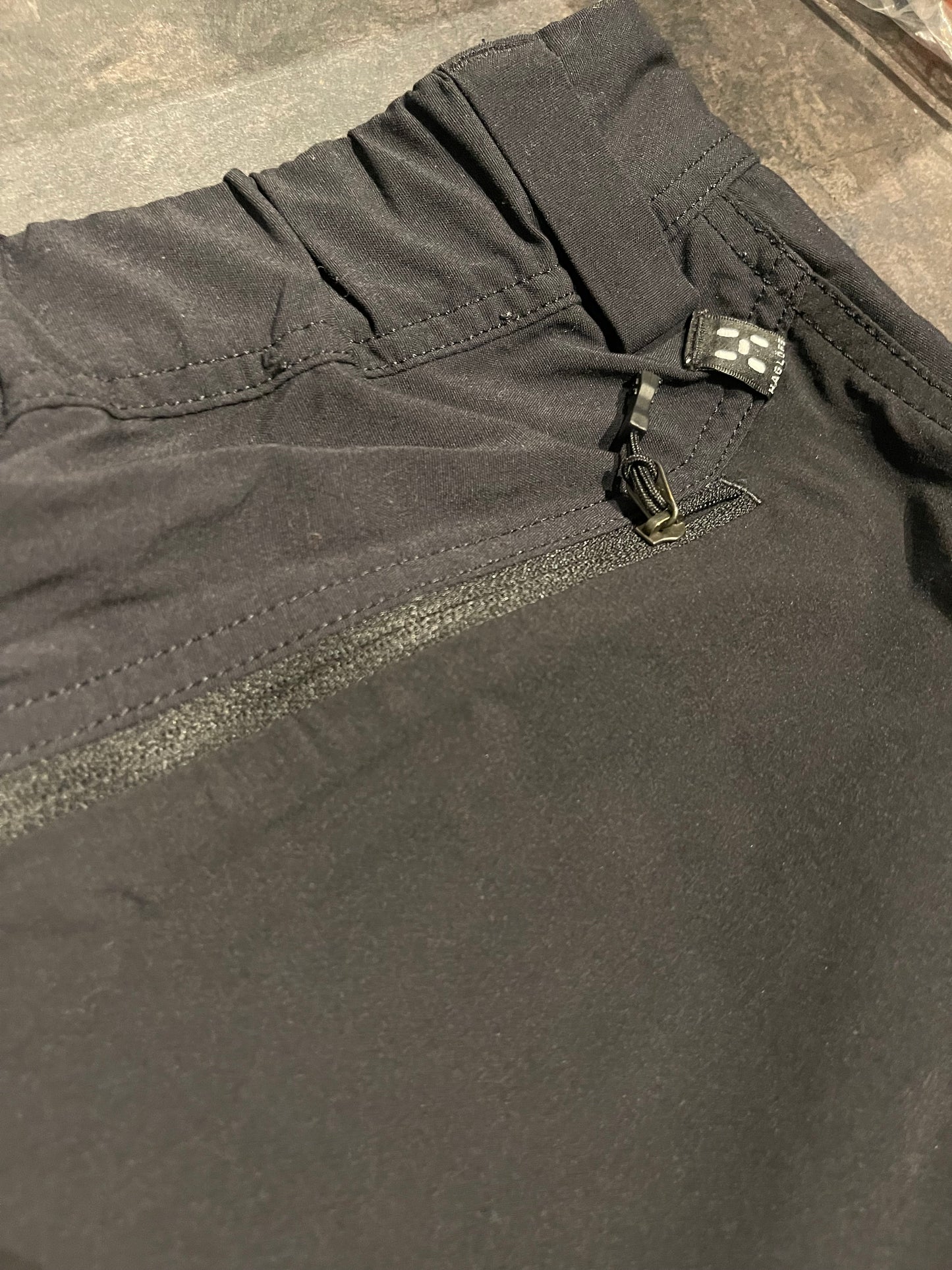 Robuste Trekking Hose von Haglöfs (M Herren) Climatic schwarz