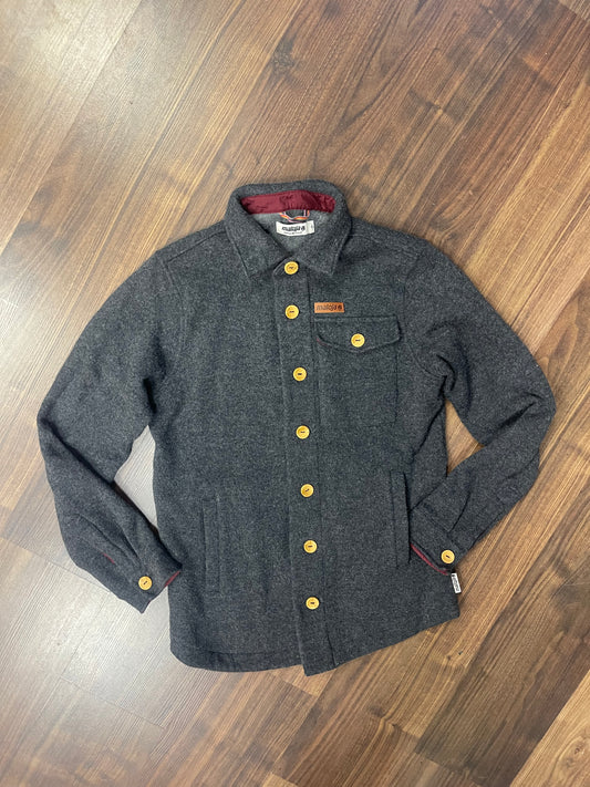 Jacke von Maloja aus Wolle (S Herren /M-L Damen) grau