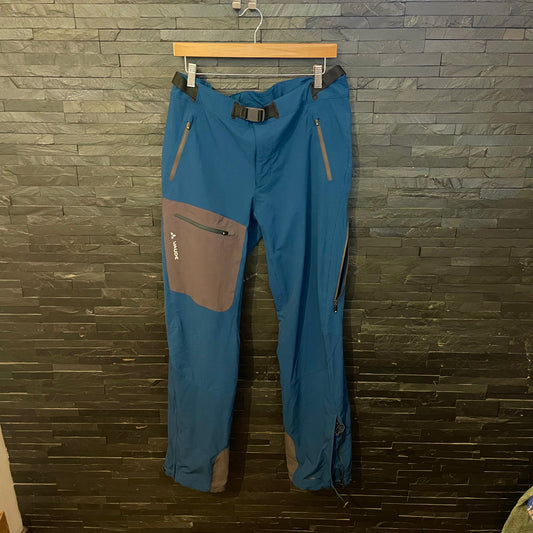 Touren Hose von Vaude (L Herren) Stretch Windproof 80 blau
