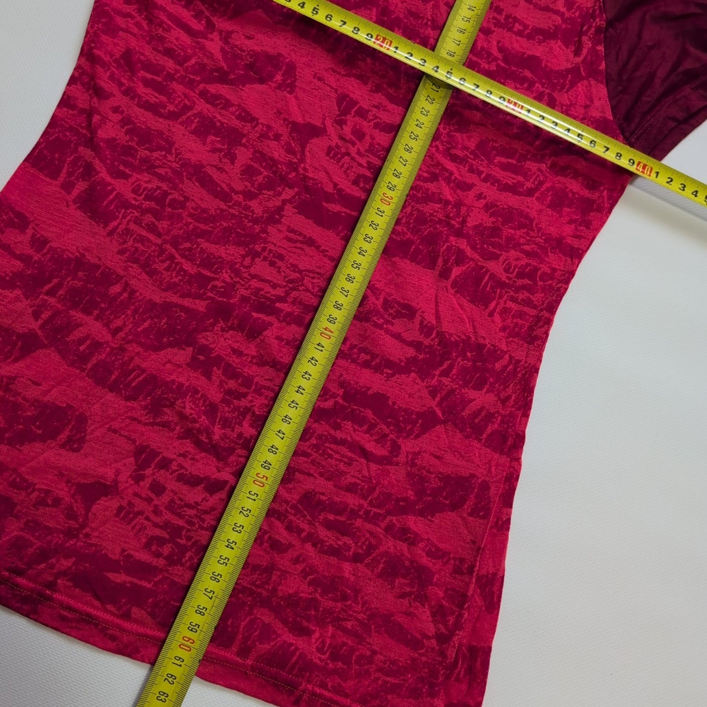 Merino T-Shirt Ortovox (Damen M) rot mit Print