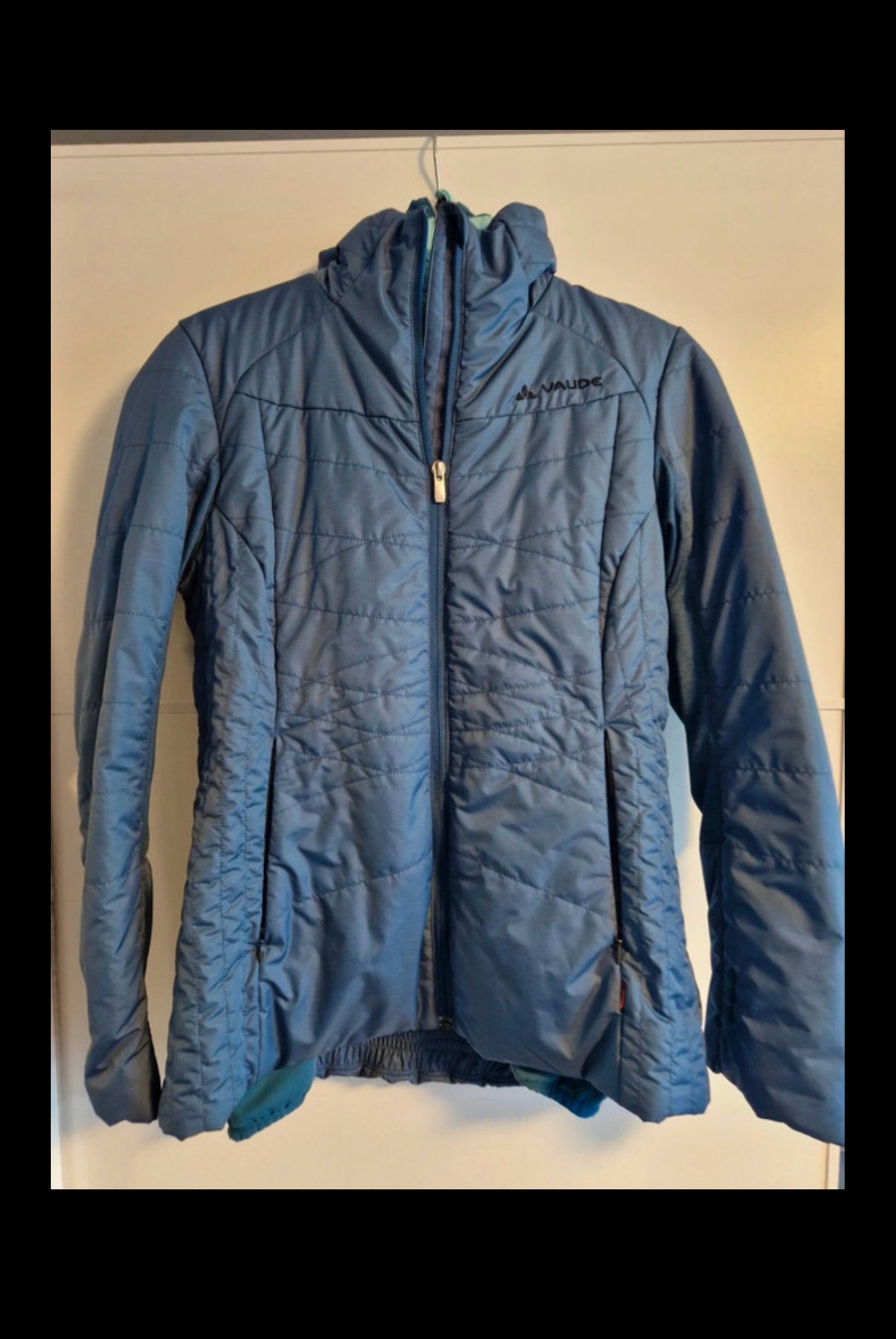 Warme Isolations Jacke Vaude (M/ 38 Damen) Primaloft blau