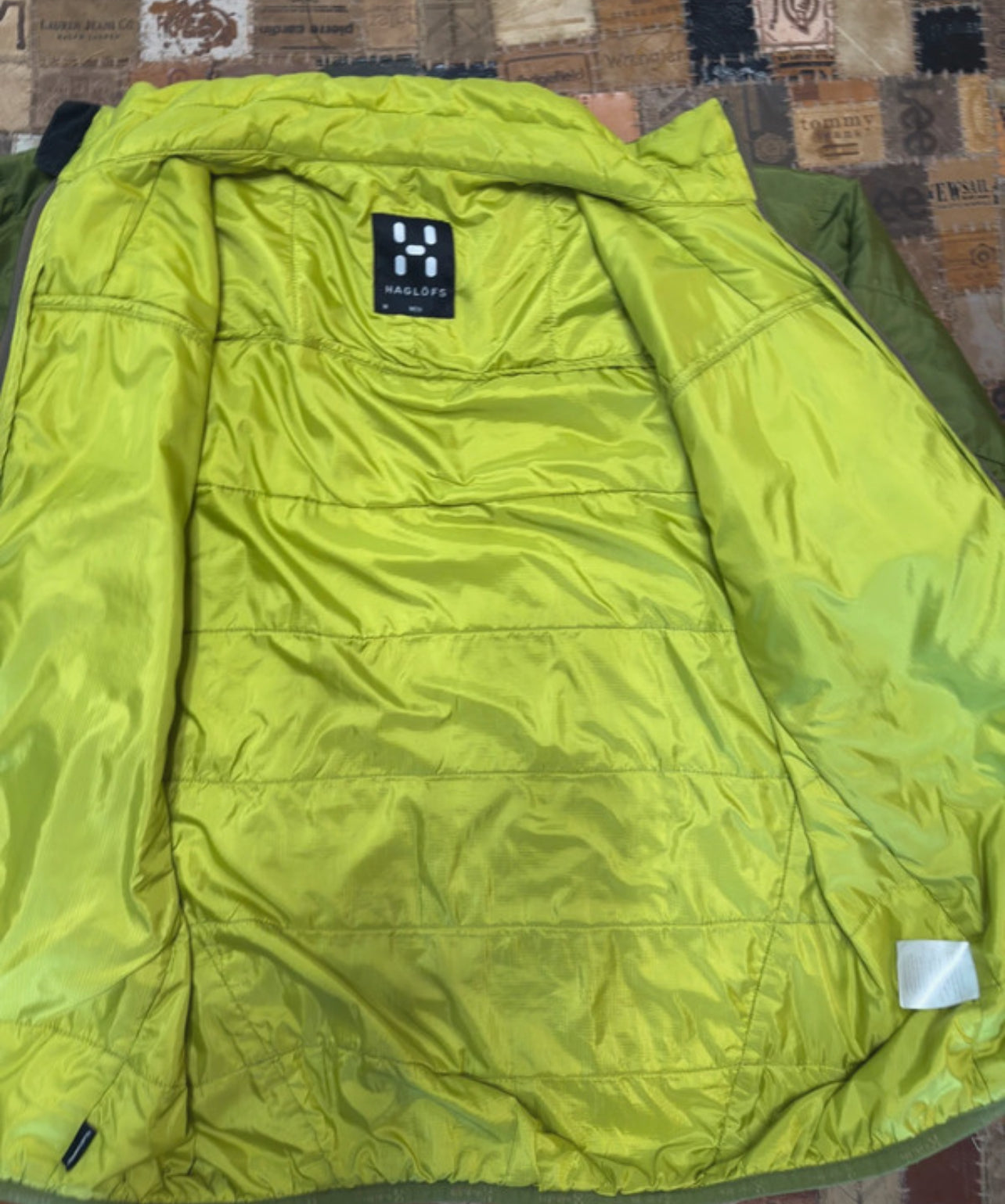 Isolations Jacke von Haglöfs (M Herren) Steppjacke grün