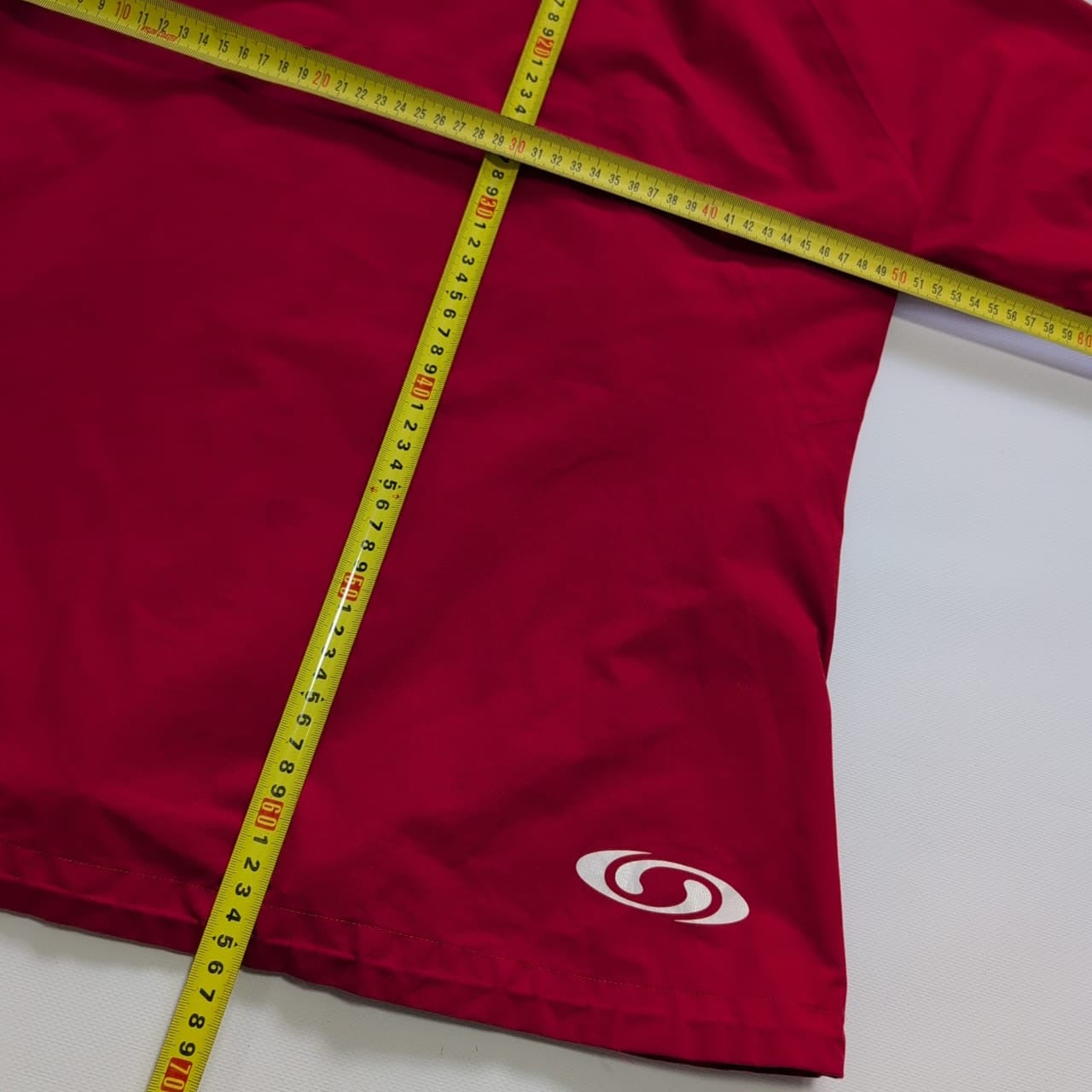 Leichte Regen Jacke von Salomon GoreTex (L Damen) rot