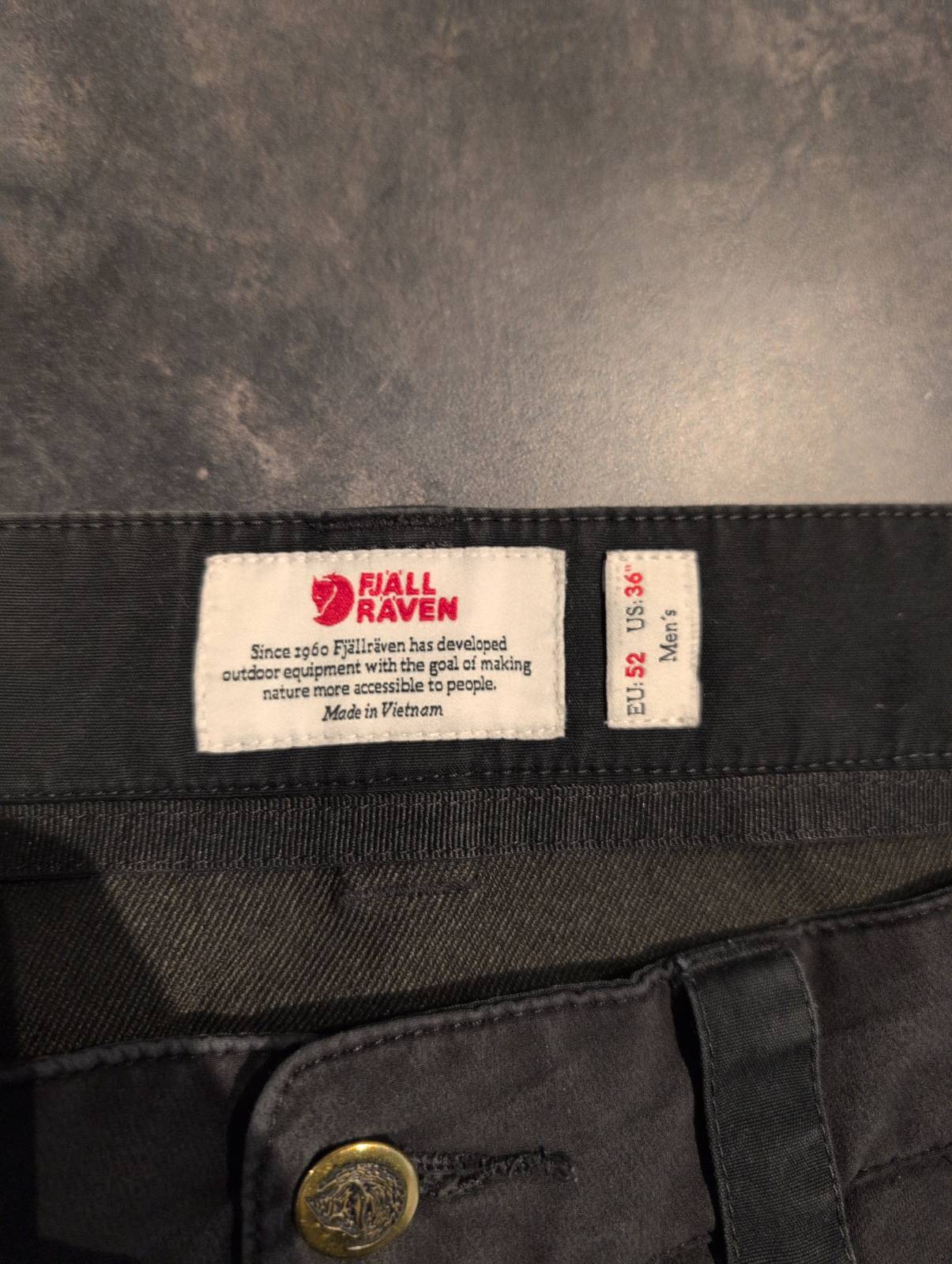 Shorts von Fjällräven (Herren XL) Kurze Hose G-1000 schwarz
