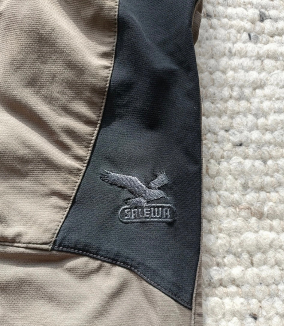 Leichte Softshell Hose von Salewa ( L: 50 Herren ) khaki