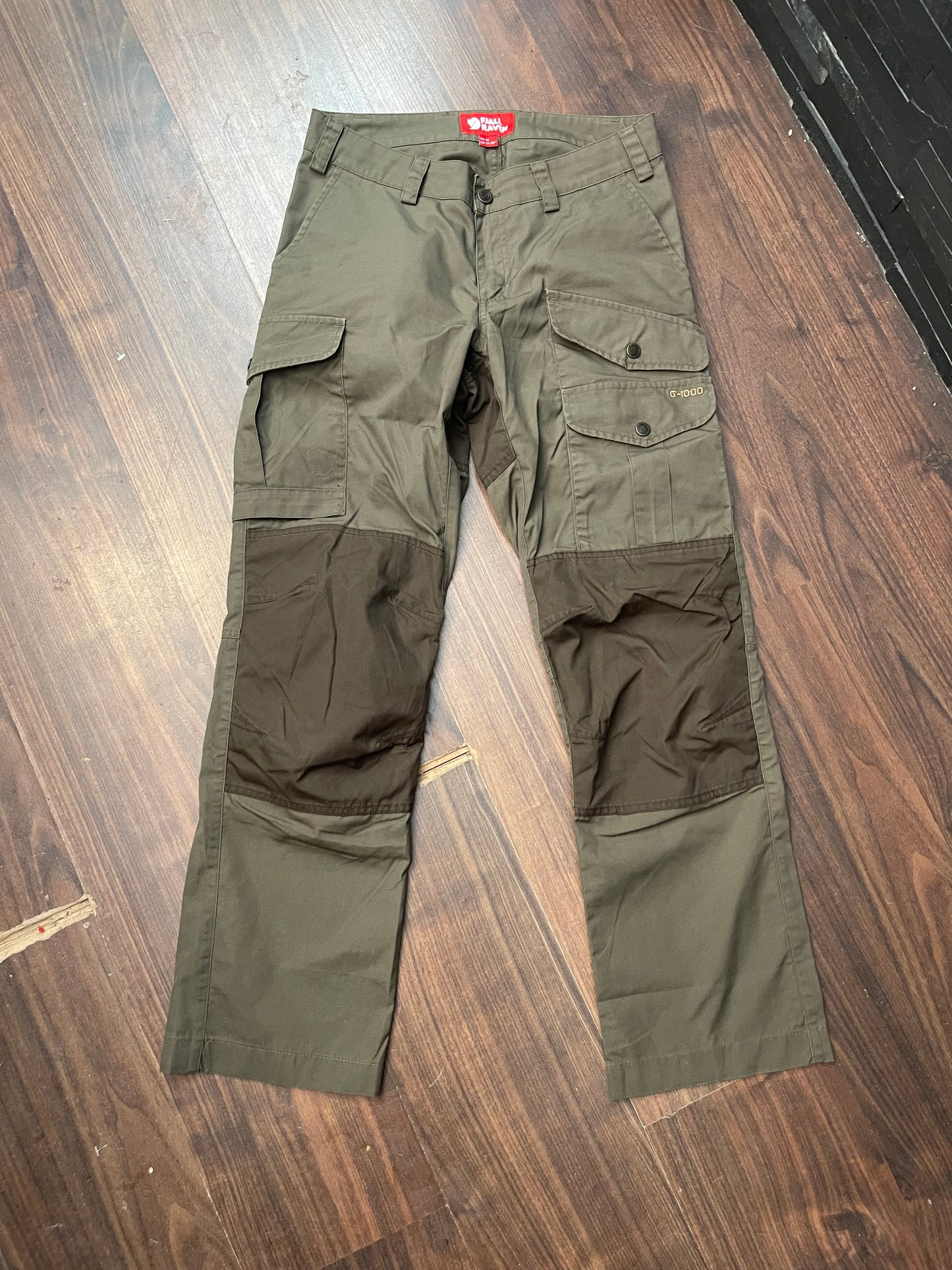 Hose von Fjällräven Barents ( S / 27-28" Damen) khaki braun - wanderlich.com