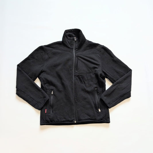 Zip Jacke von Icebreaker pure Merino 320 (Damen M bis L) schwarz