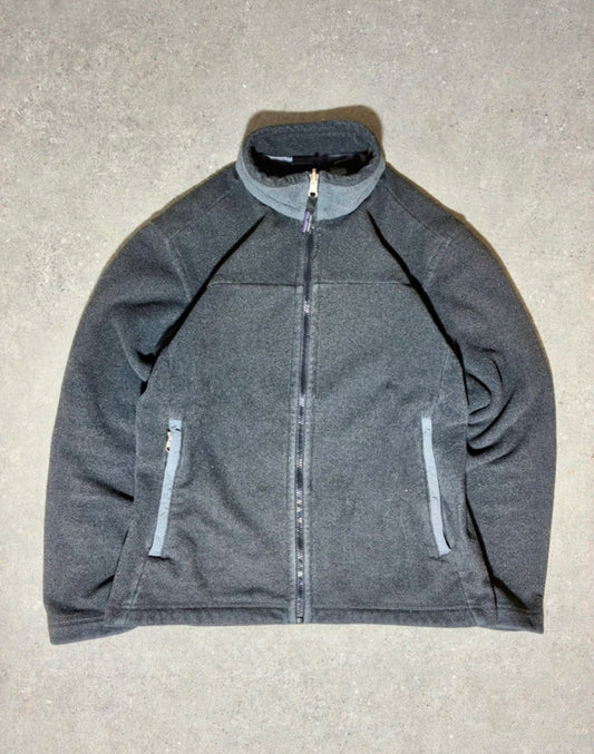 Patagonia Fleece Jacke ( S Damen) Zipper Sweatshirt Synchilla dunkelgrau