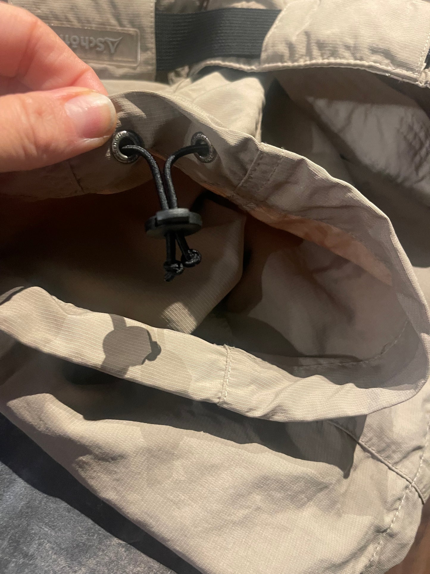 Leichte Outdoor Hose von Schöffel (L Herren) beige