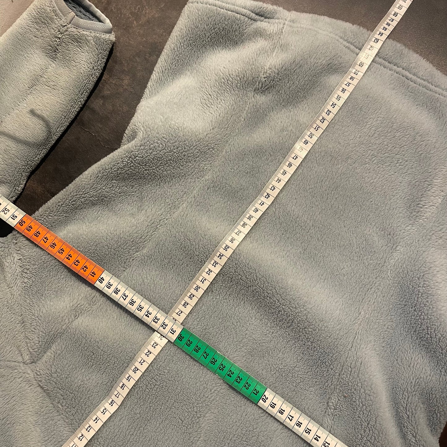 Warme Patagonia Fleece Jacke ( S Damen) Pile Optik hellblau