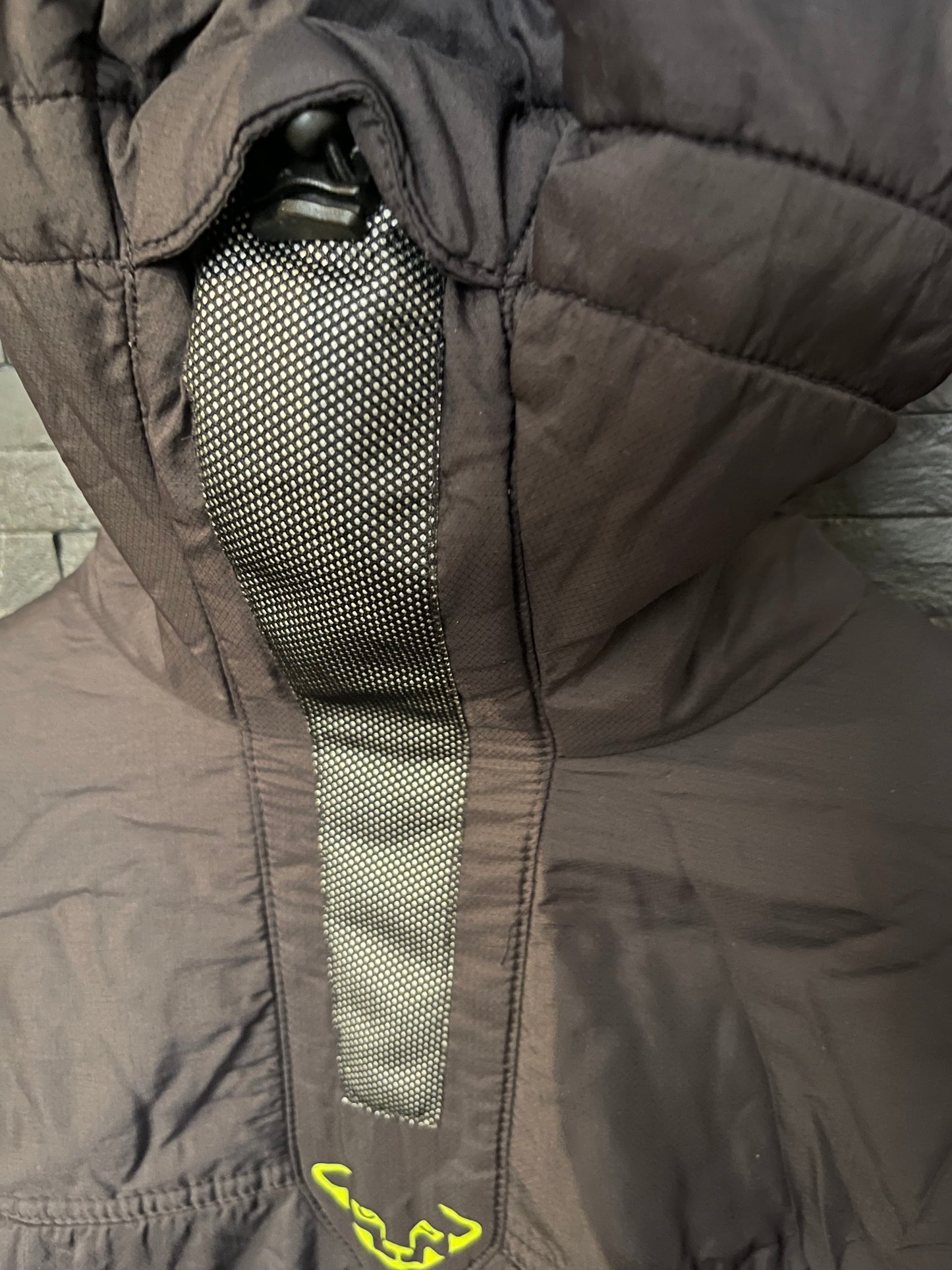 Primaloft Hybrid Jacke von Dynafit (Damen S) Kapuze schwarz