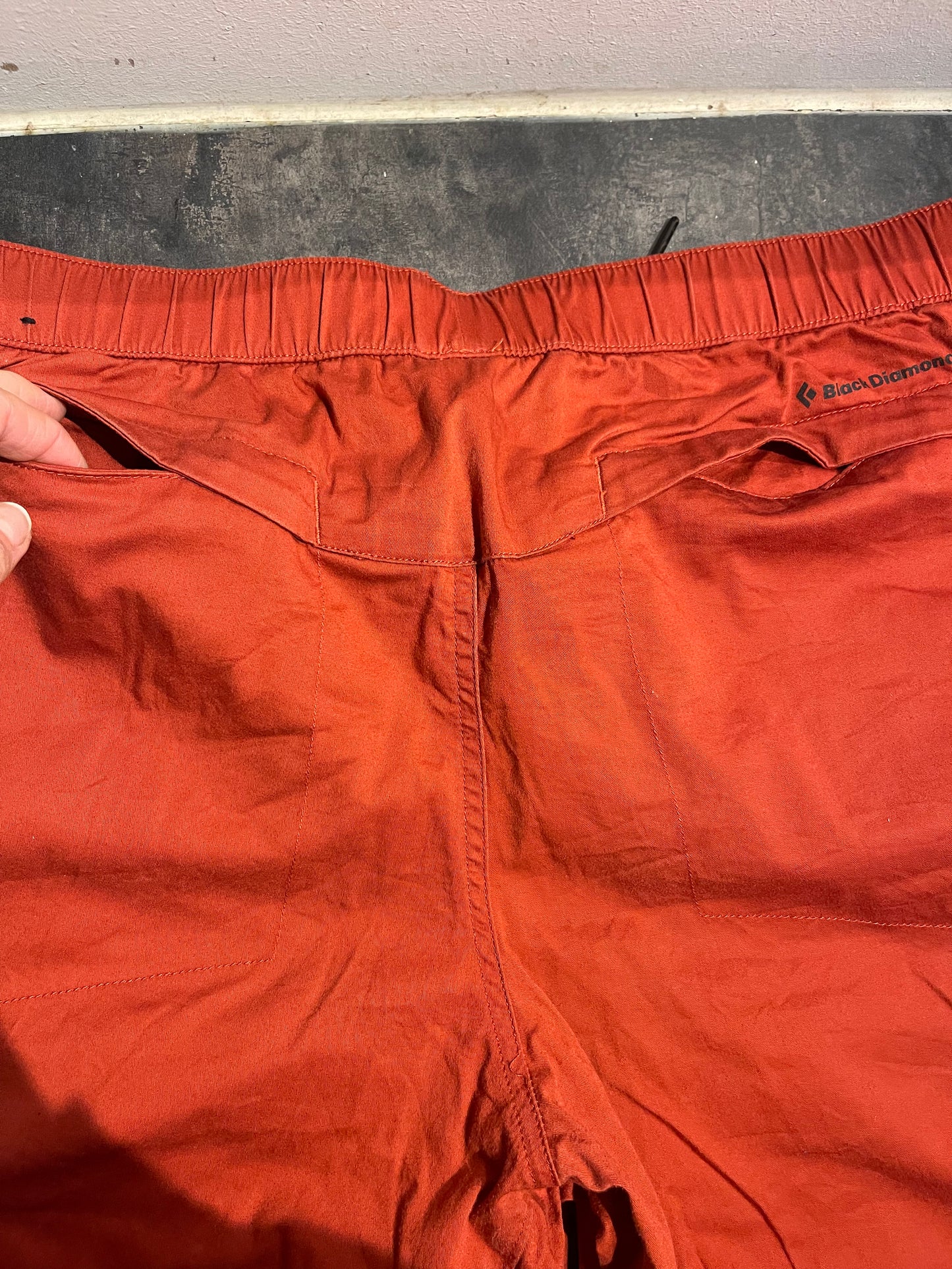 Kletter Hose von Black Diamond (33 / L Herren ) Terrakotta rot