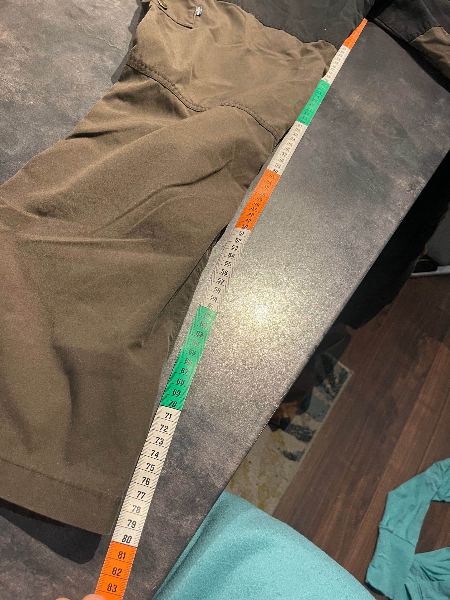 Hose von Fjällräven Barents Pro (L 33/34 Herren) G-1000 khaki